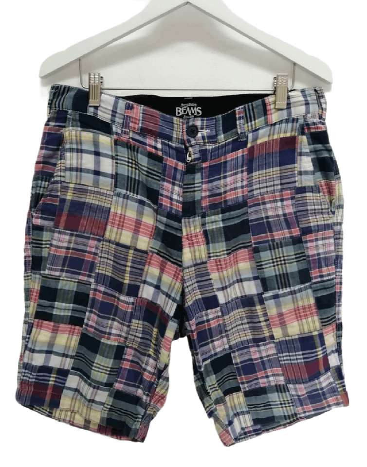 Beams Japan BEAMS Parchwork Shortpants Size US 32 / EU 48 - 1 Thumbnail