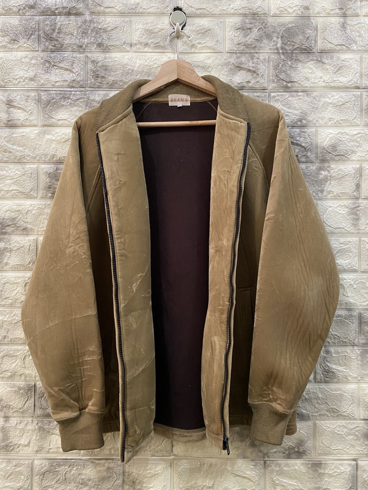 Beams Plus × Vintage Vintage Beams Velvet Varsity jacket Size US M / EU 48-50 / 2 - 8 Thumbnail