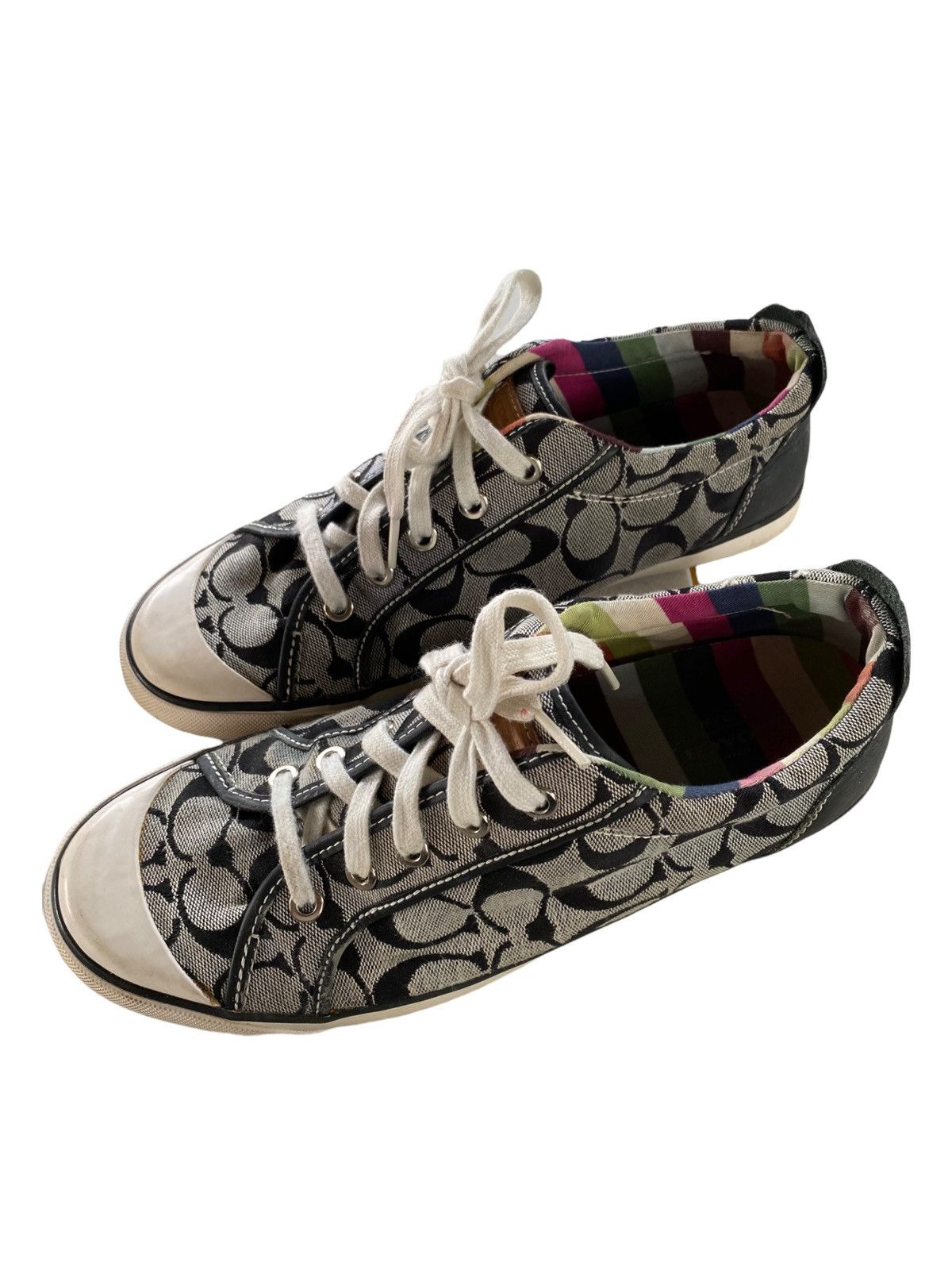 Coach Coach Women's Barrett Signature C Jacquard Sneakers Size 7. Size US 7.5 / IT 37.5 - 2 Thumbnail