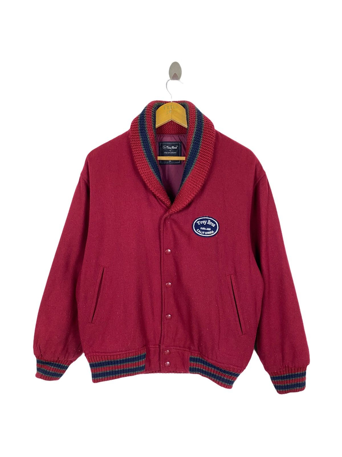Japanese Brand TROY BROS BOMBER STYLE JACKET NICE DESIGN Size US M / EU 48-50 / 2 - 1 Thumbnail