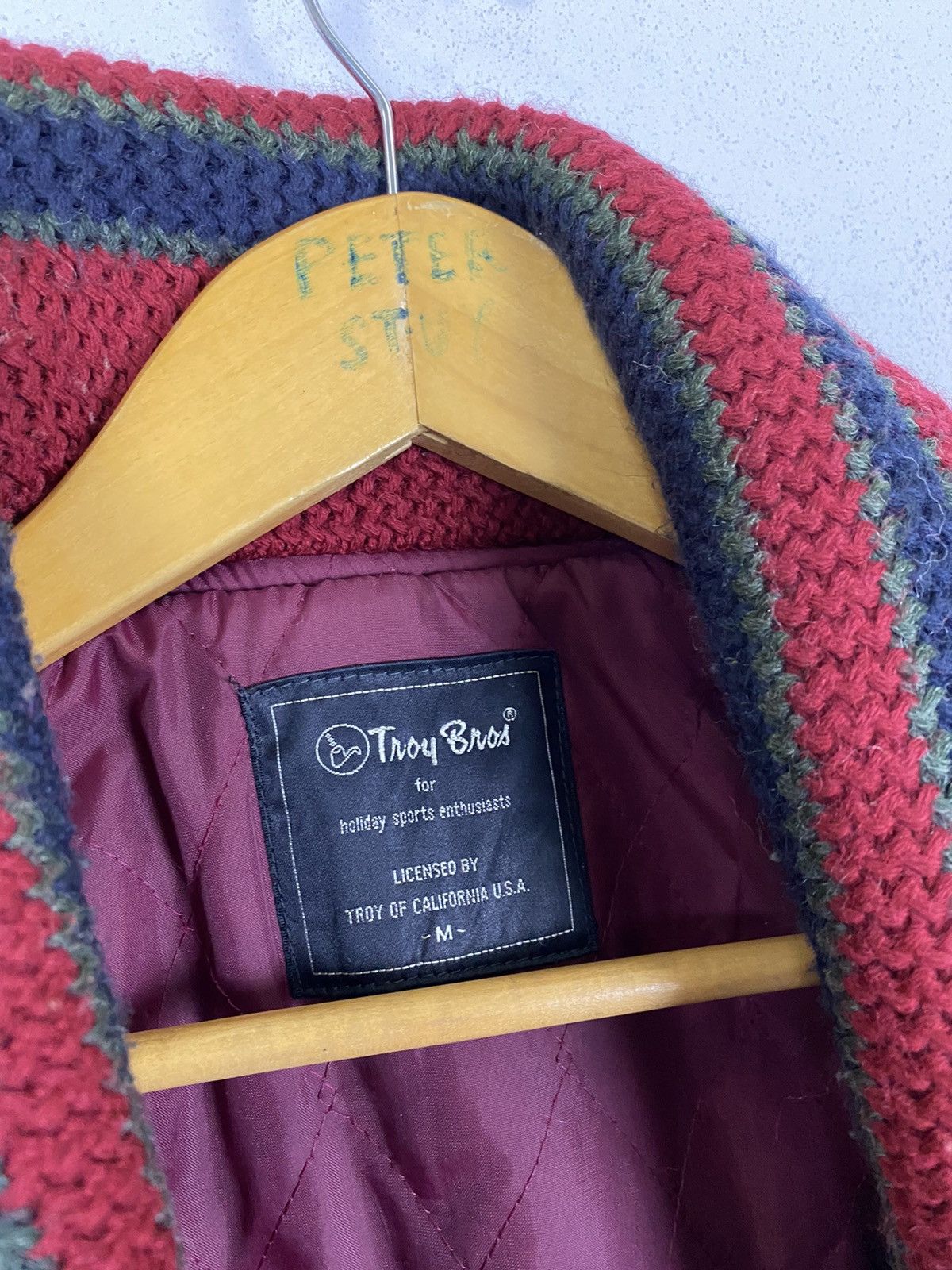 Japanese Brand TROY BROS BOMBER STYLE JACKET NICE DESIGN Size US M / EU 48-50 / 2 - 9 Thumbnail