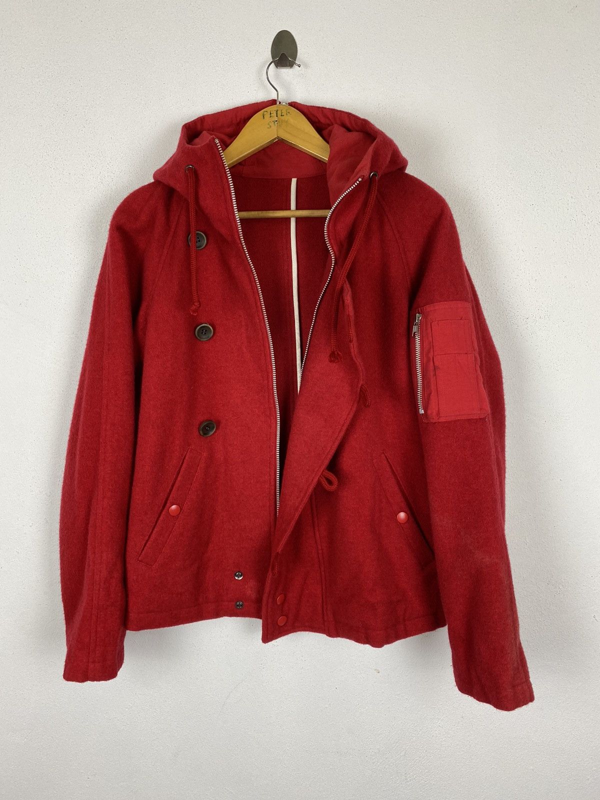 Japanese Brand GLARRY ZIPPER UP DUFFER JACKET Size US M / EU 48-50 / 2 - 4 Thumbnail