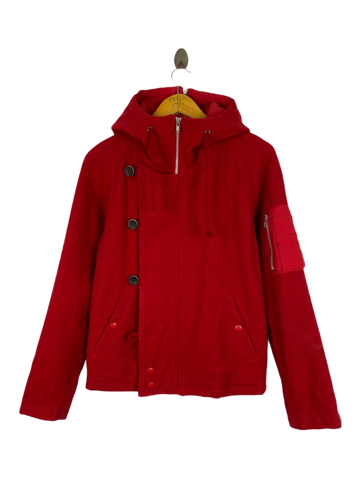 Japanese Brand GLARRY ZIPPER UP DUFFER JACKET Size US M / EU 48-50 / 2 - 1 Thumbnail