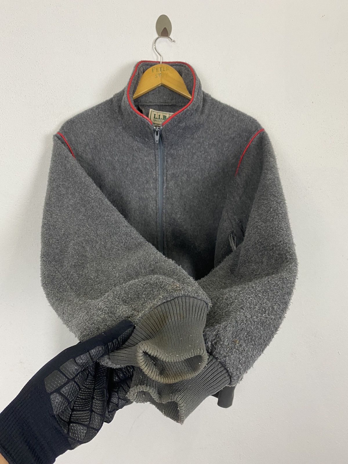 L.L. Bean × Vintage VINTAGE L.L BEAN FLEECE BOMBER STYLE JACKET Size US L / EU 52-54 / 3 - 5 Thumbnail