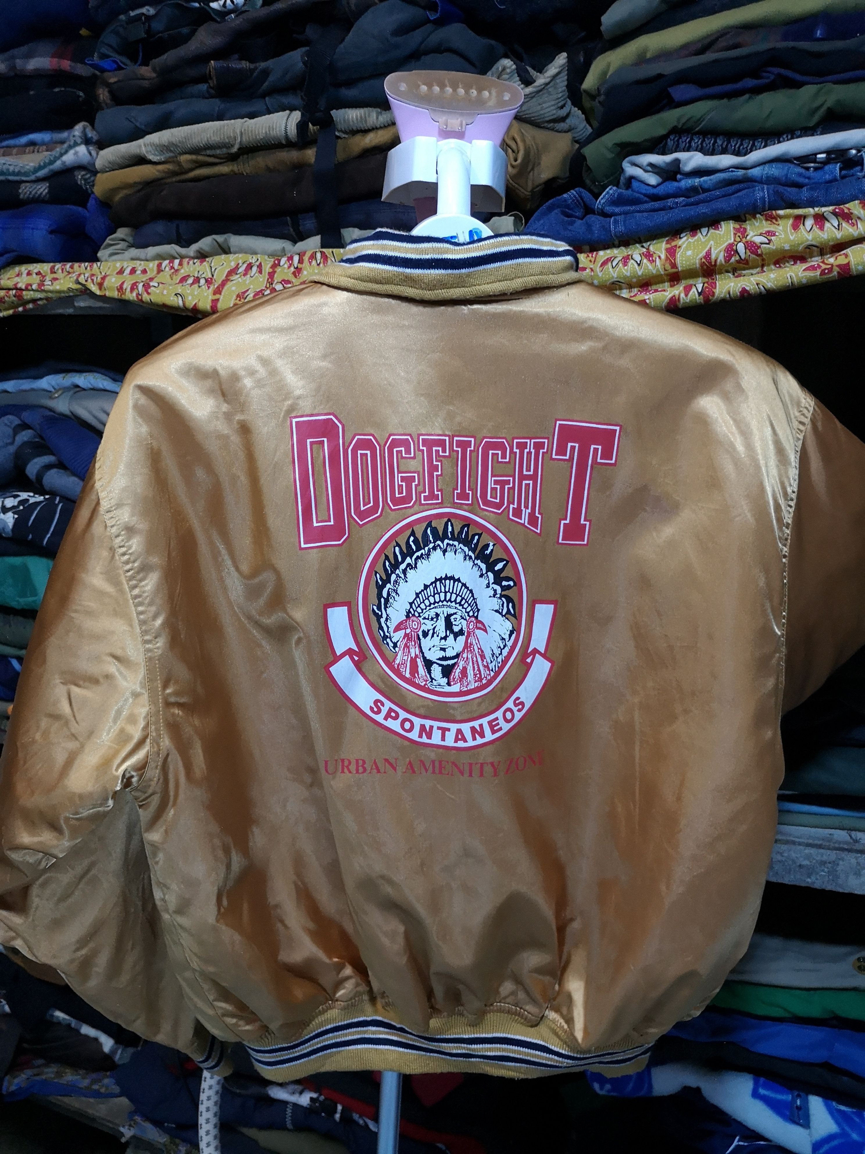 Japanese Brand Gold Bomber by Dog Fight Size US L / EU 52-54 / 3 - 1 Thumbnail
