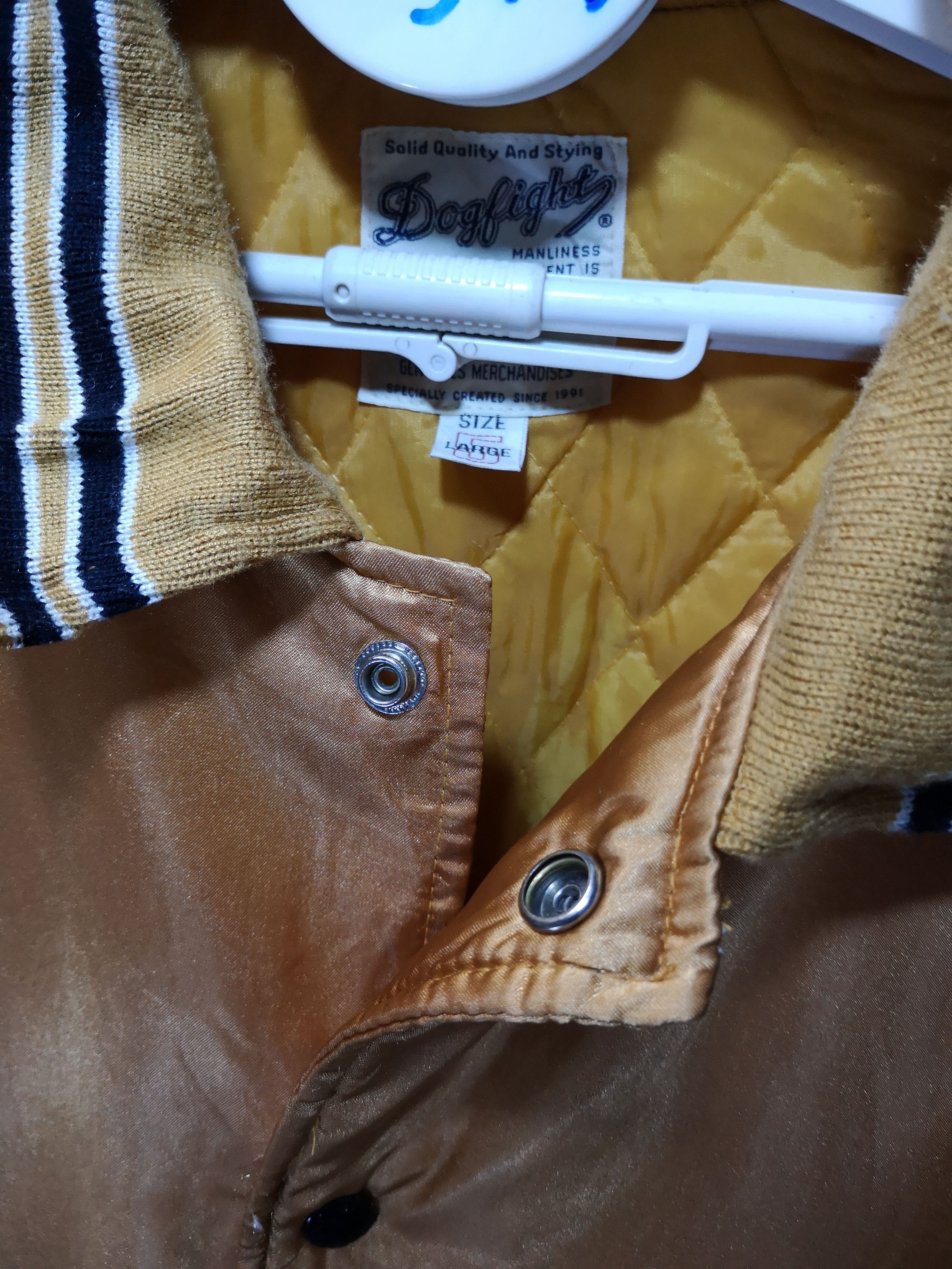 Japanese Brand Gold Bomber by Dog Fight Size US L / EU 52-54 / 3 - 6 Thumbnail