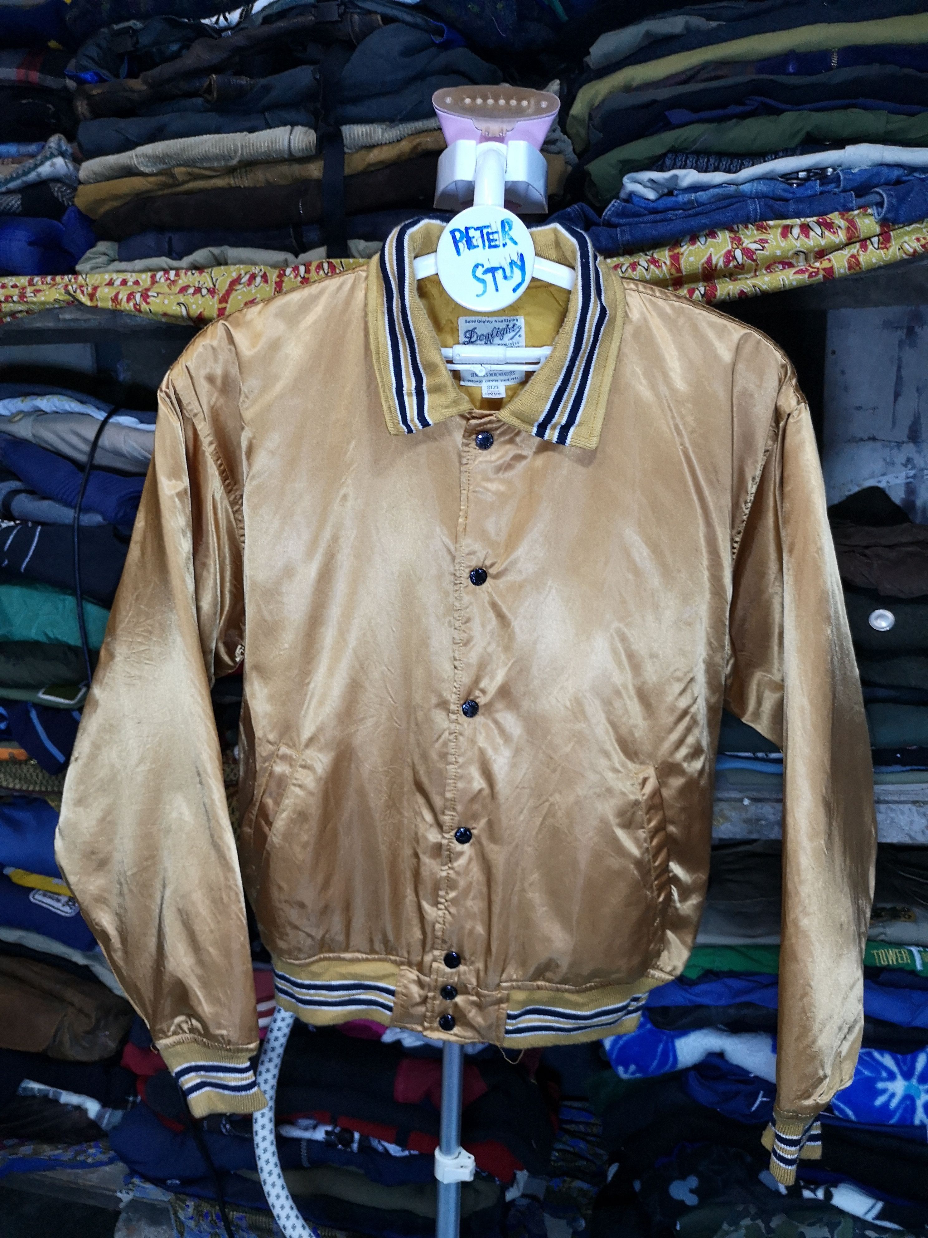 Japanese Brand Gold Bomber by Dog Fight Size US L / EU 52-54 / 3 - 2 Thumbnail