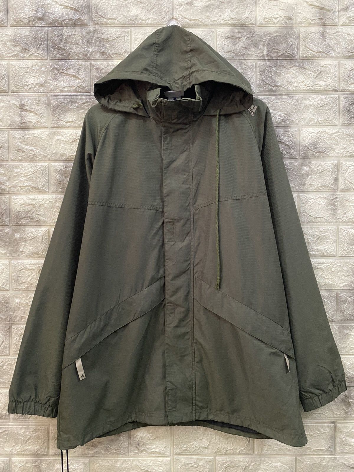 Adidas Adidas windbreaker Size US L / EU 52-54 / 3 - 3 Thumbnail
