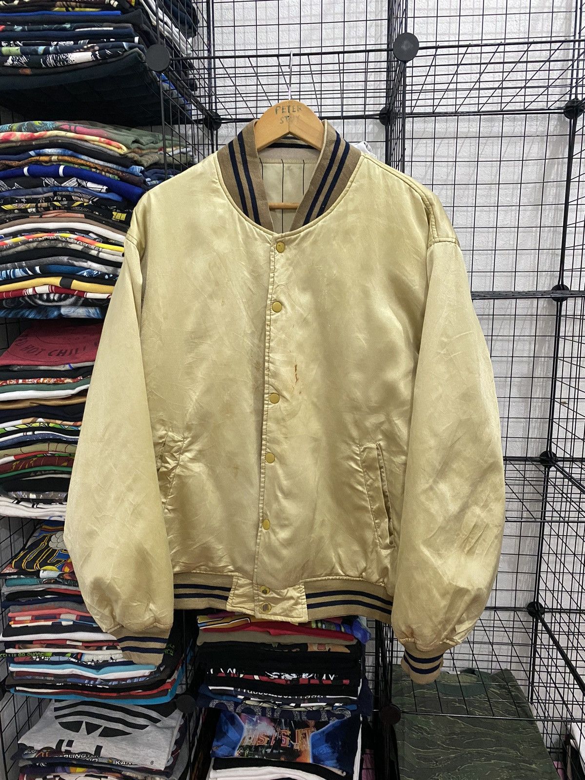 Vintage VINTAGE MALT’S COFFEE BOMBER JACKET Size US L / EU 52-54 / 3 - 8 Thumbnail