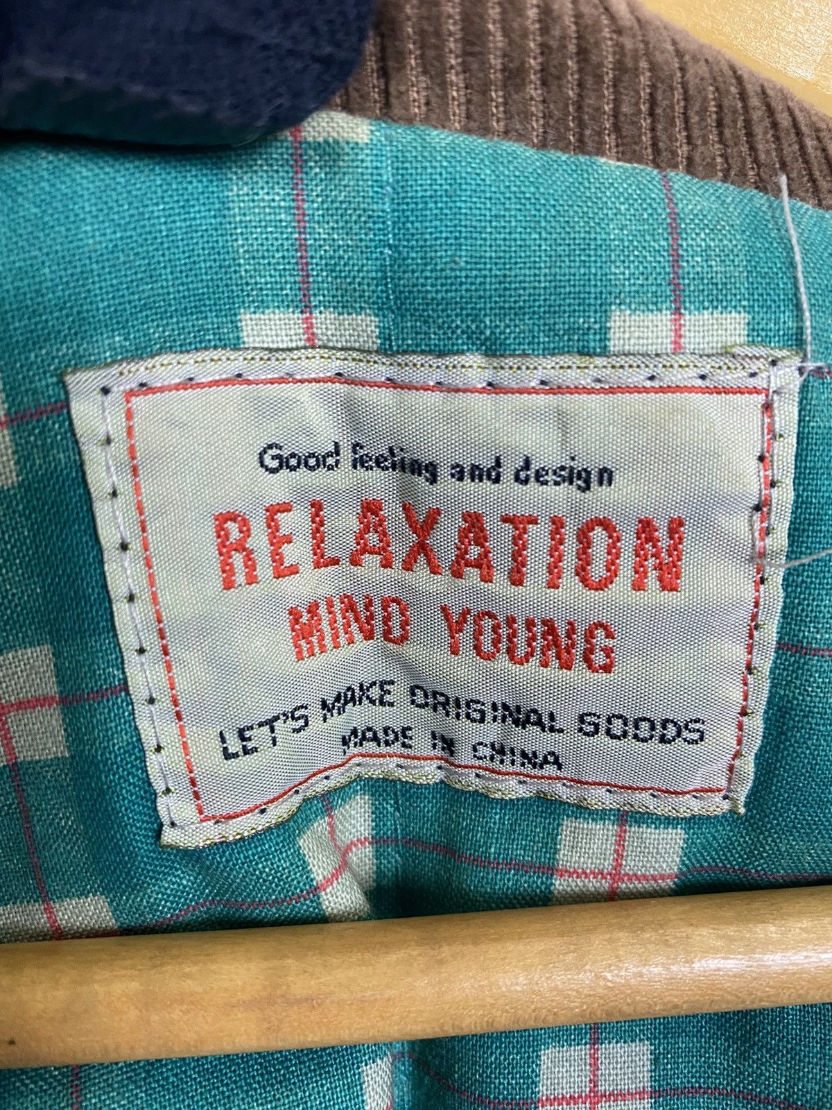 Vintage VINTAGE RELAXING MIND YOUNG WORKER BOMBER STYLE JACKET Size US L / EU 52-54 / 3 - 16 Thumbnail