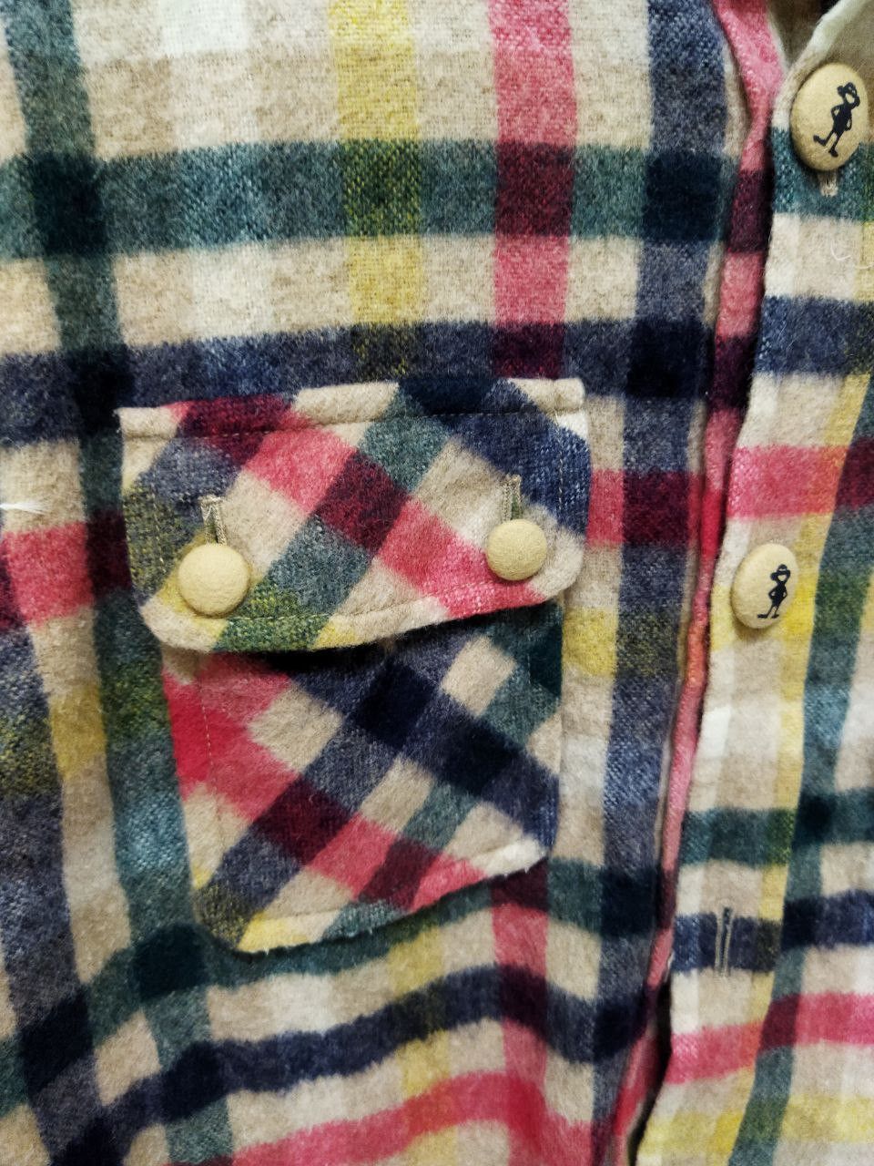 Japanese Brand Japanese HARLEM STORE Checkered Shirt Size US M / EU 48-50 / 2 - 4 Thumbnail