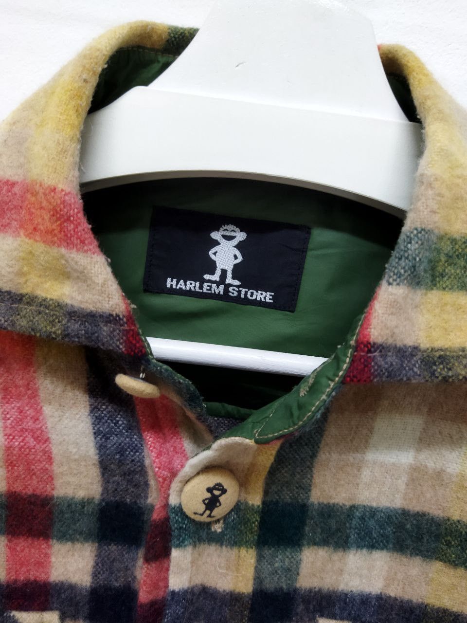 Japanese Brand Japanese HARLEM STORE Checkered Shirt Size US M / EU 48-50 / 2 - 6 Thumbnail