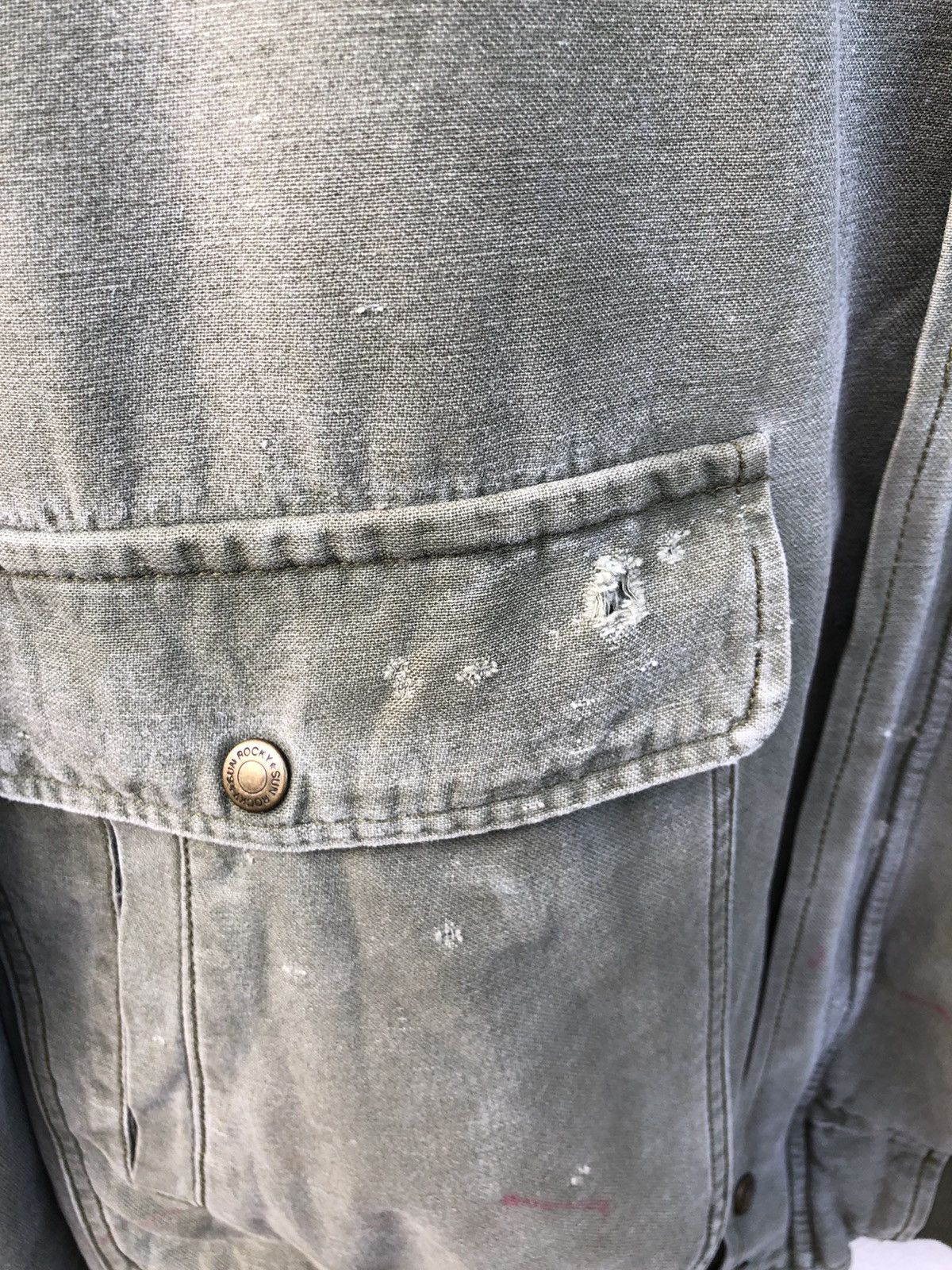 Japanese Brand Japanese Brand Sunrocky Military Style Jacket Size US L / EU 52-54 / 3 - 7 Thumbnail