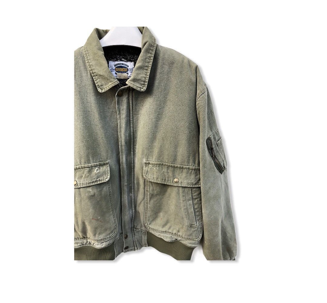 Japanese Brand Japanese Brand Sunrocky Military Style Jacket Size US L / EU 52-54 / 3 - 2 Thumbnail