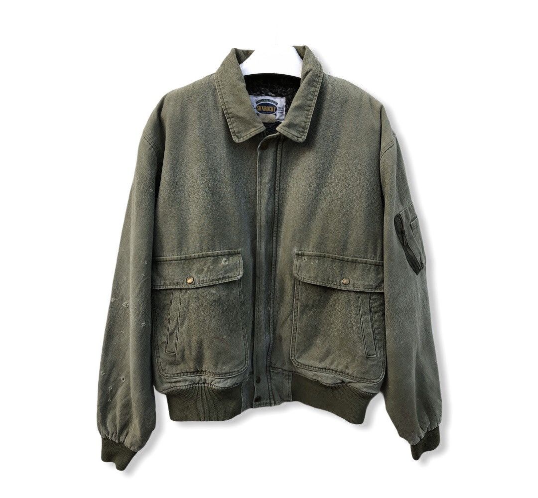Japanese Brand Japanese Brand Sunrocky Military Style Jacket Size US L / EU 52-54 / 3 - 1 Thumbnail