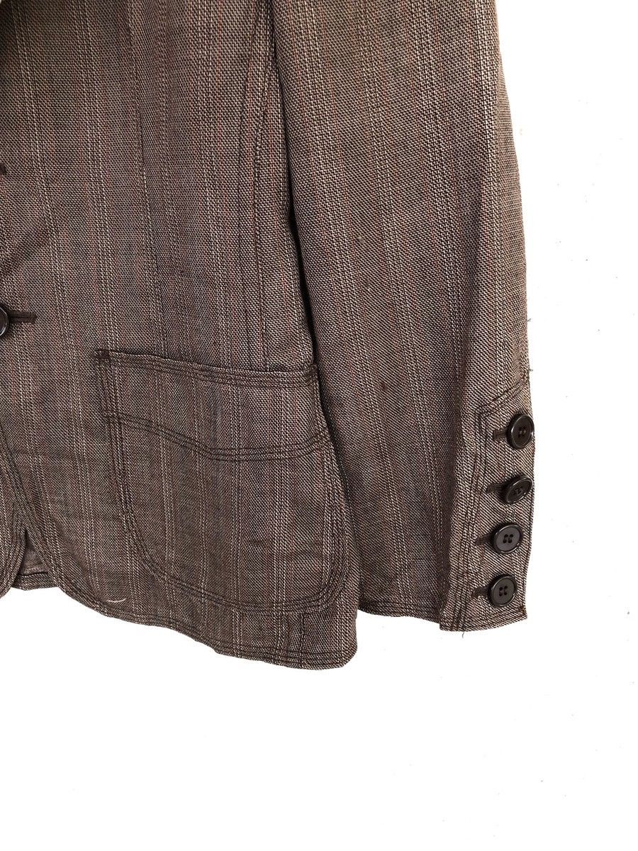 Junya Watanabe GRAIL🔥AW03 Junya Watanabe Old Gingham B/D Blazer Suit Size 38S - 5 Thumbnail