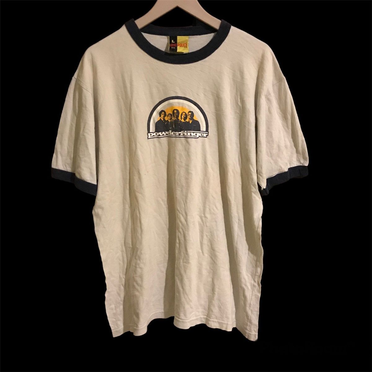 Band Tees VINTAGE POWDERFINGER BAND RINGER SHIRT Size US XL / EU 56 / 4 - 1 Thumbnail