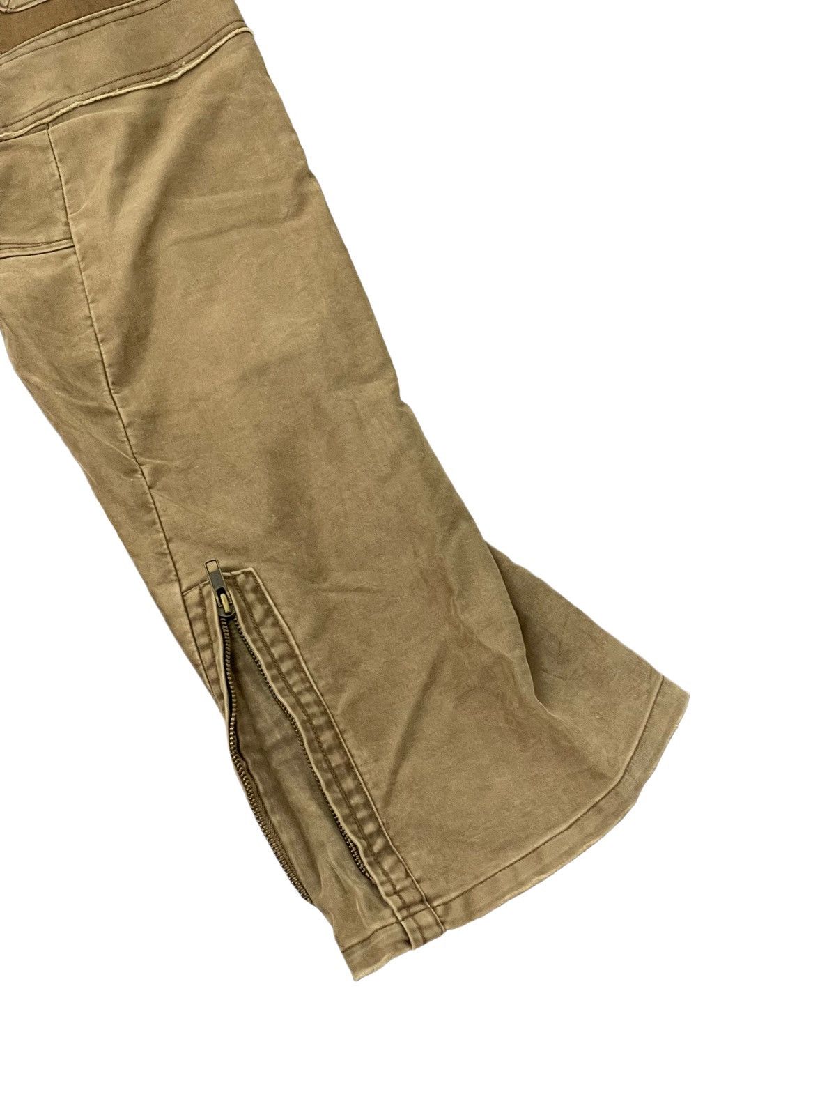 Japanese Brand Flare Cargo Moleskin Scheme Warriors Multi Pockets 4🟦4 Size US 30 / EU 46 - 4 Thumbnail