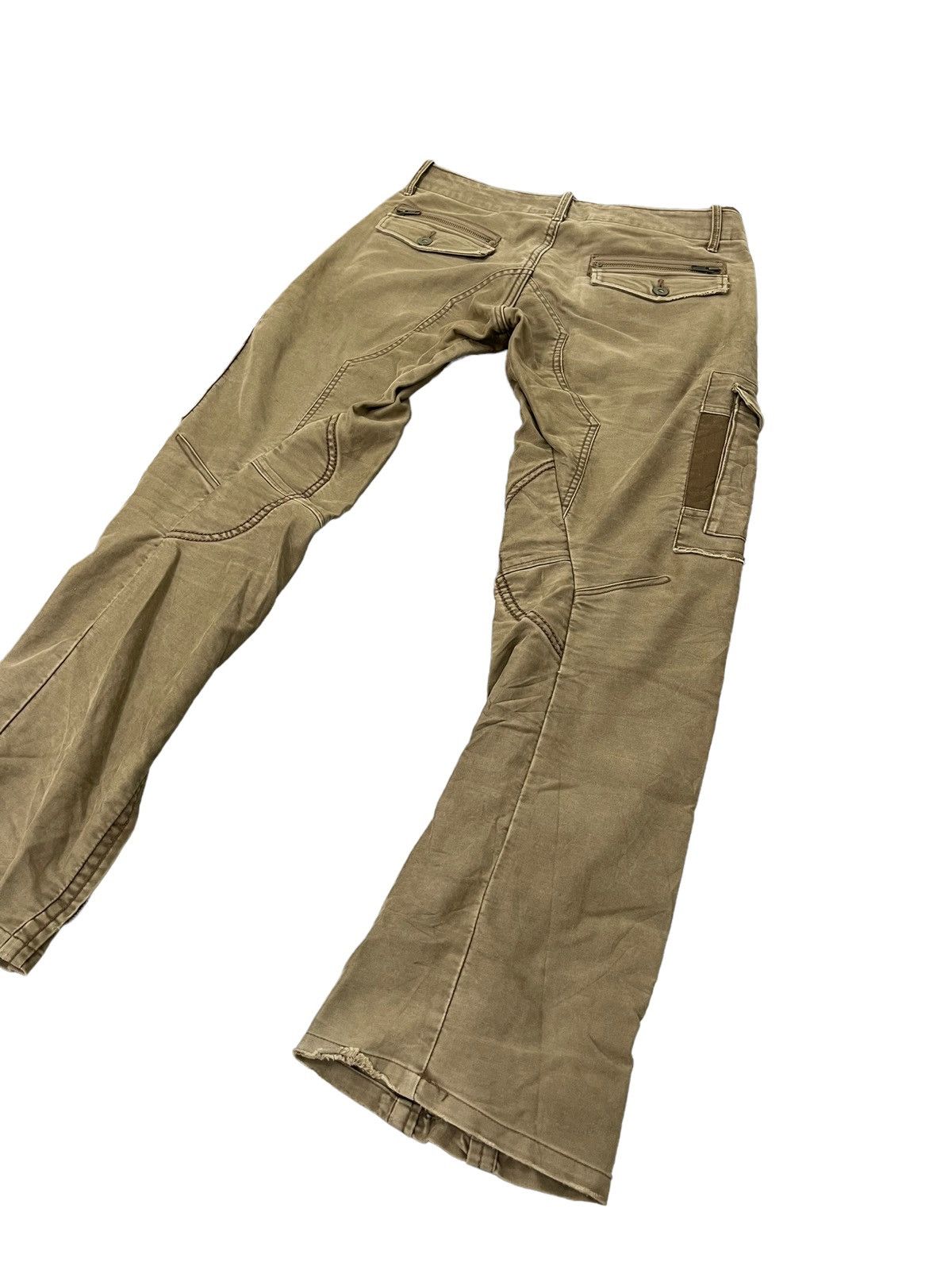 Japanese Brand Flare Cargo Moleskin Scheme Warriors Multi Pockets 4🟦4 Size US 30 / EU 46 - 13 Thumbnail