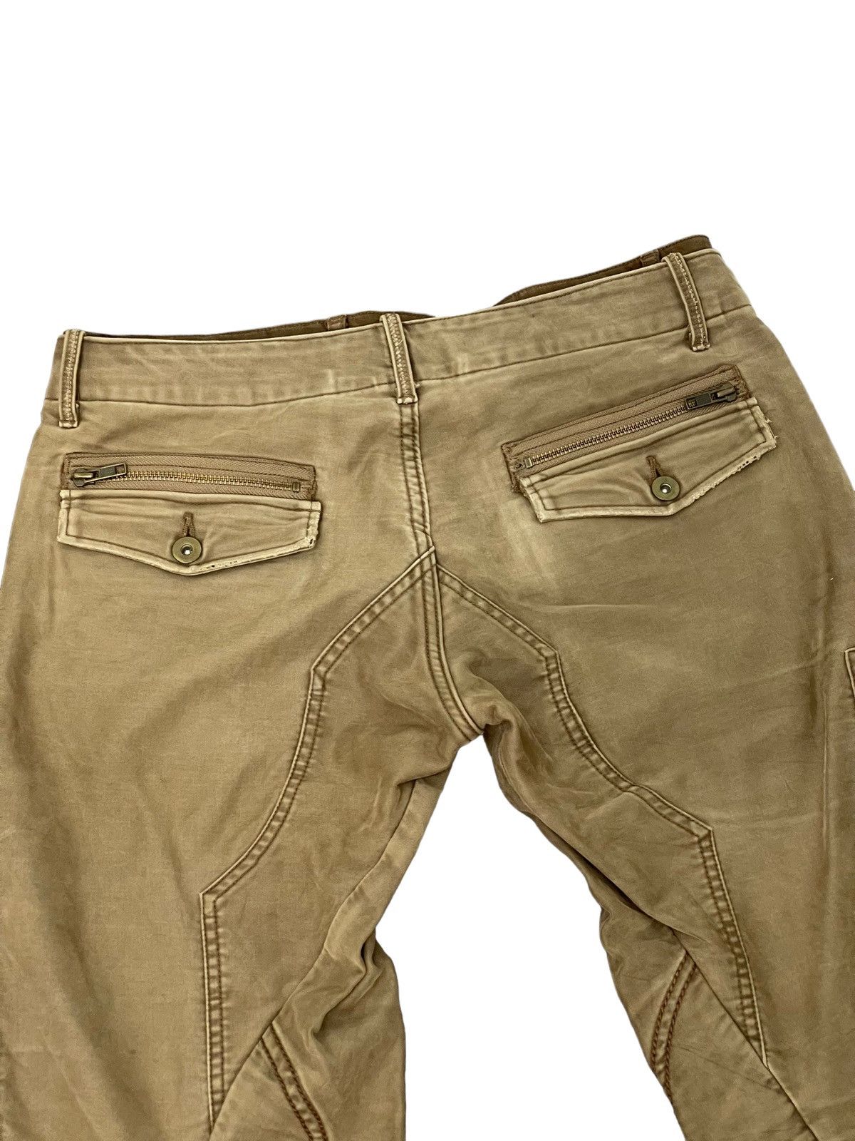 Japanese Brand Flare Cargo Moleskin Scheme Warriors Multi Pockets 4🟦4 Size US 30 / EU 46 - 18 Thumbnail