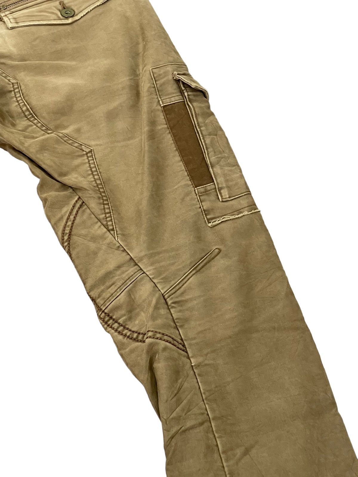 Japanese Brand Flare Cargo Moleskin Scheme Warriors Multi Pockets 4🟦4 Size US 30 / EU 46 - 17 Thumbnail