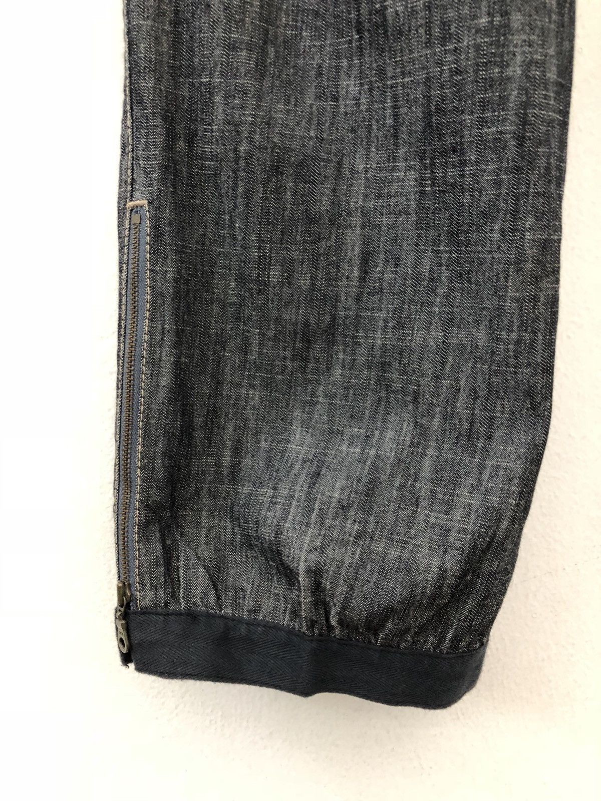 Marithe + Francois Girbaud MFG Made in Japan Buttoned Zipper Hem Denim Size US 30 / EU 46 - 4 Thumbnail