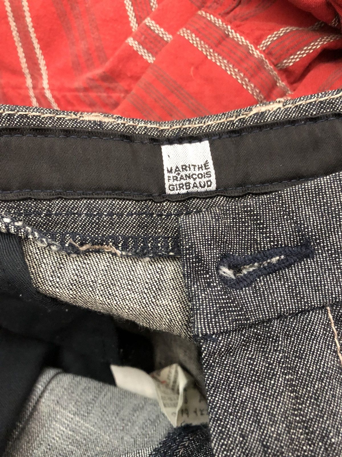 Marithe + Francois Girbaud MFG Made in Japan Buttoned Zipper Hem Denim Size US 30 / EU 46 - 11 Thumbnail