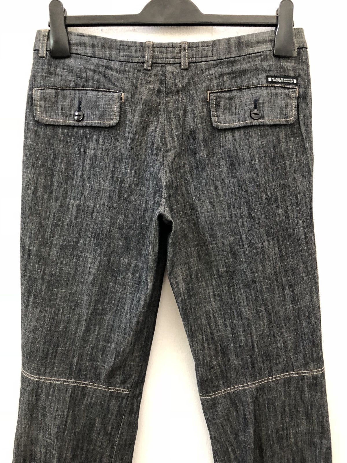 Marithe + Francois Girbaud MFG Made in Japan Buttoned Zipper Hem Denim Size US 30 / EU 46 - 8 Thumbnail