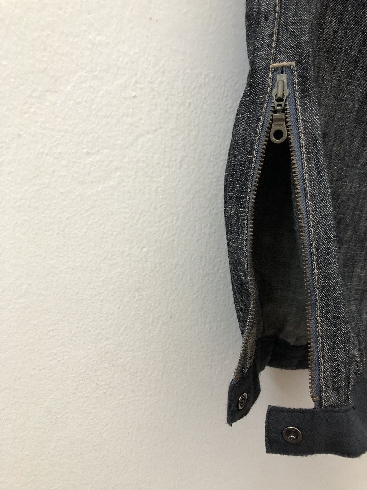 Marithe + Francois Girbaud MFG Made in Japan Buttoned Zipper Hem Denim Size US 30 / EU 46 - 5 Thumbnail