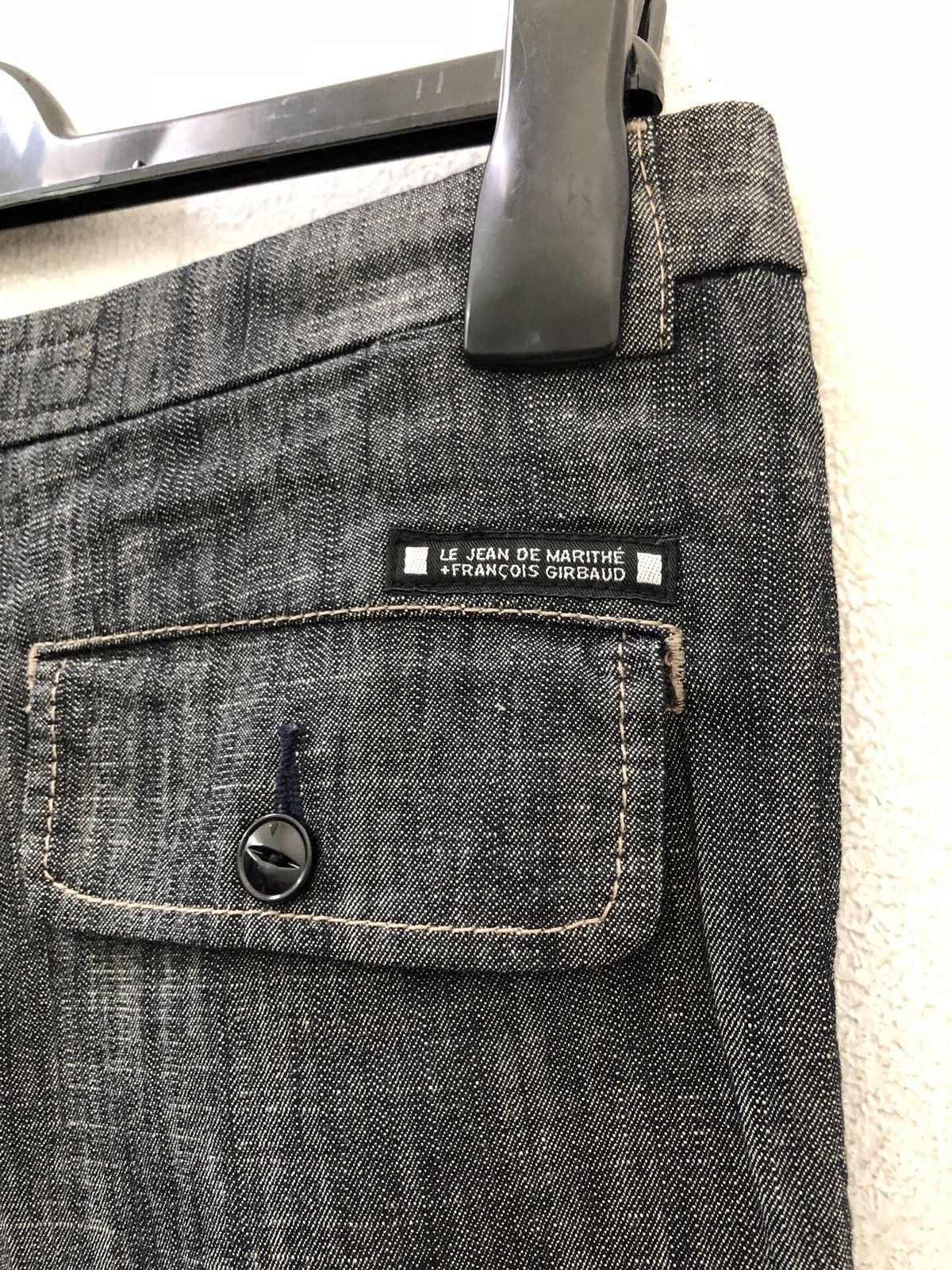 Marithe + Francois Girbaud MFG Made in Japan Buttoned Zipper Hem Denim Size US 30 / EU 46 - 10 Thumbnail