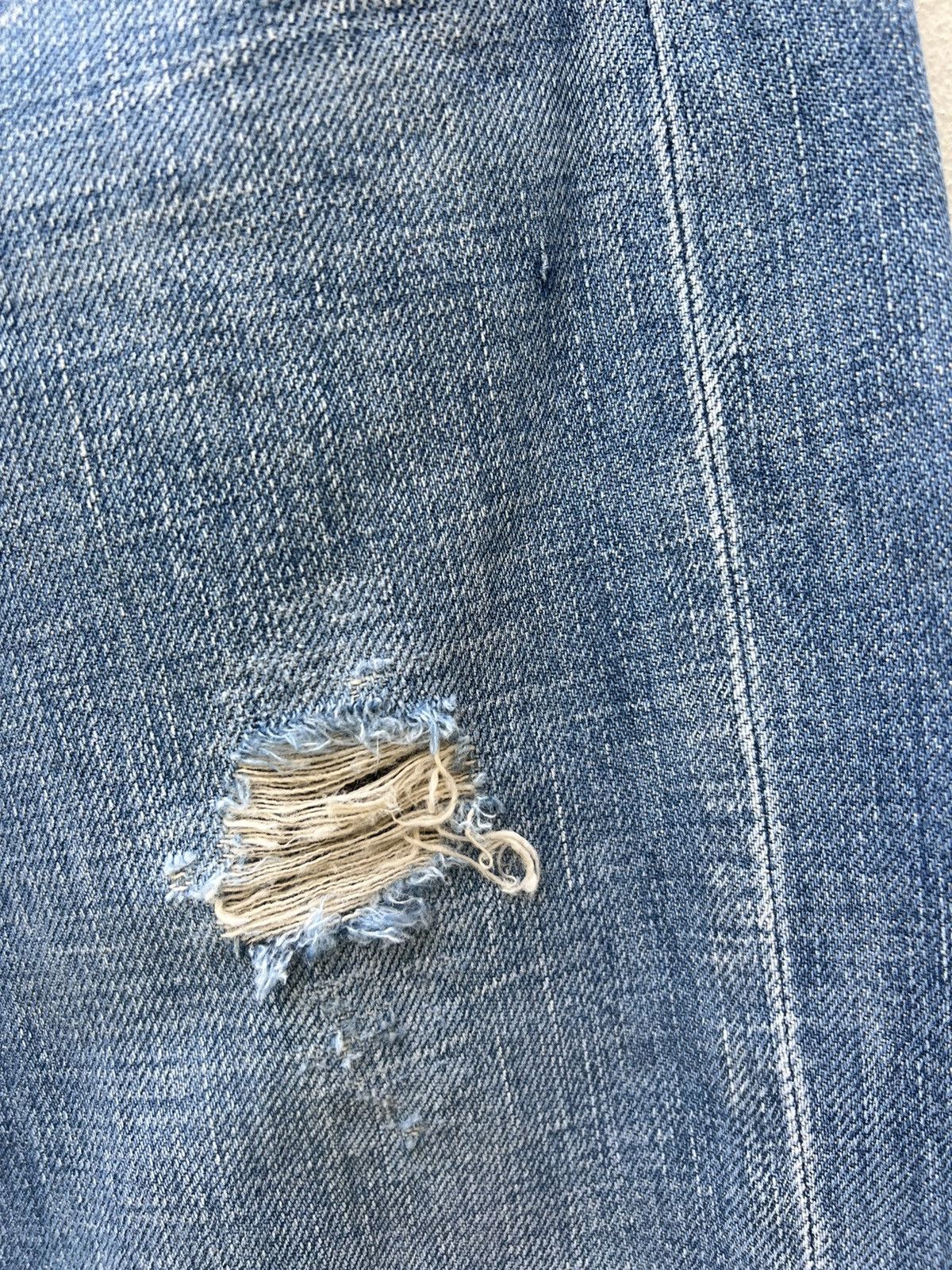 Marithe + Francois Girbaud Vintage Marithe Francois Girbaud Rips Distressed Denim Jeans Size US 29 - 11 Thumbnail