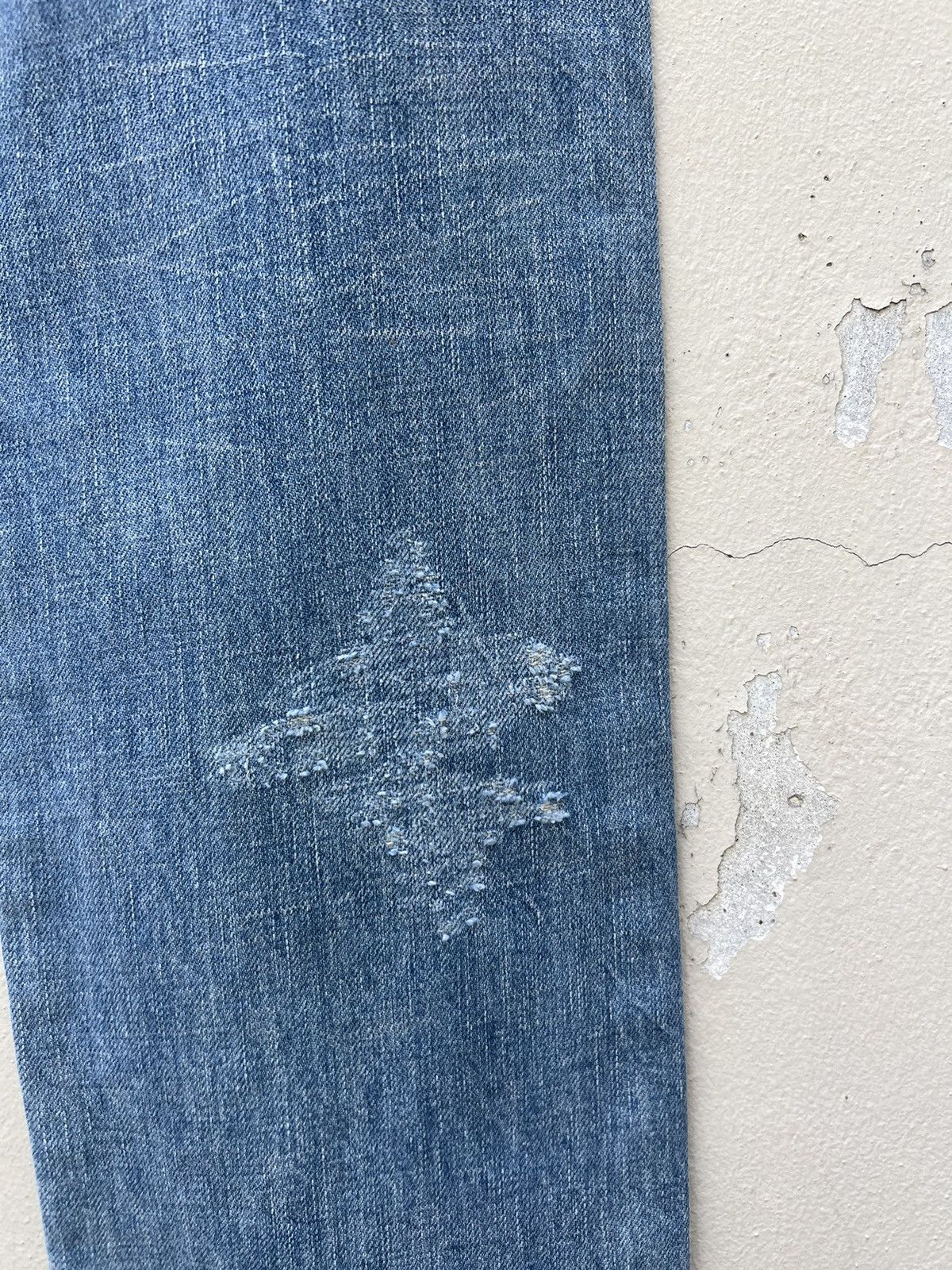 Marithe + Francois Girbaud Vintage Marithe Francois Girbaud Rips Distressed Denim Jeans Size US 29 - 20 Thumbnail