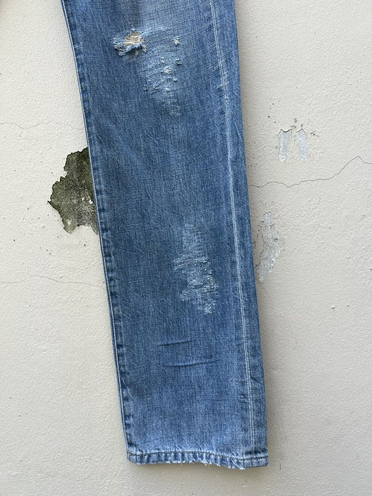 Marithe + Francois Girbaud Vintage Marithe Francois Girbaud Rips Distressed Denim Jeans Size US 29 - 12 Thumbnail