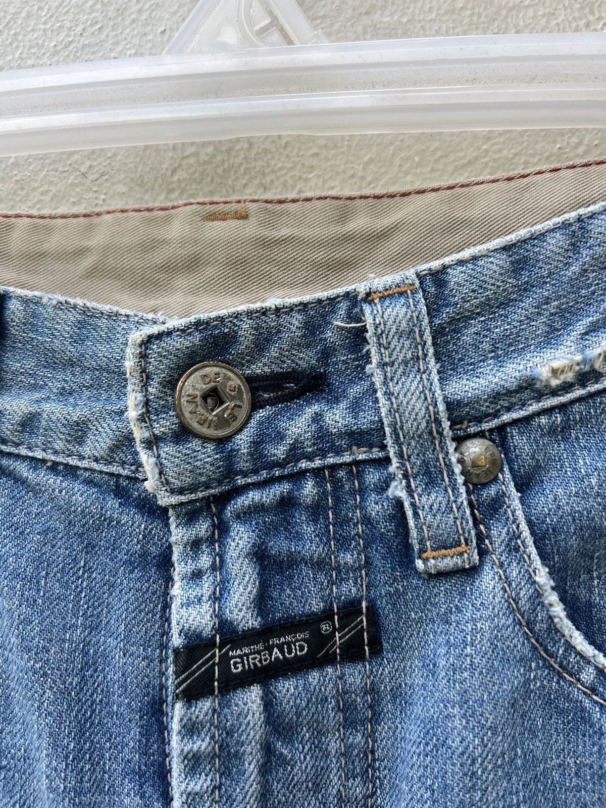 Marithe + Francois Girbaud Vintage Marithe Francois Girbaud Rips Distressed Denim Jeans Size US 29 - 7 Thumbnail