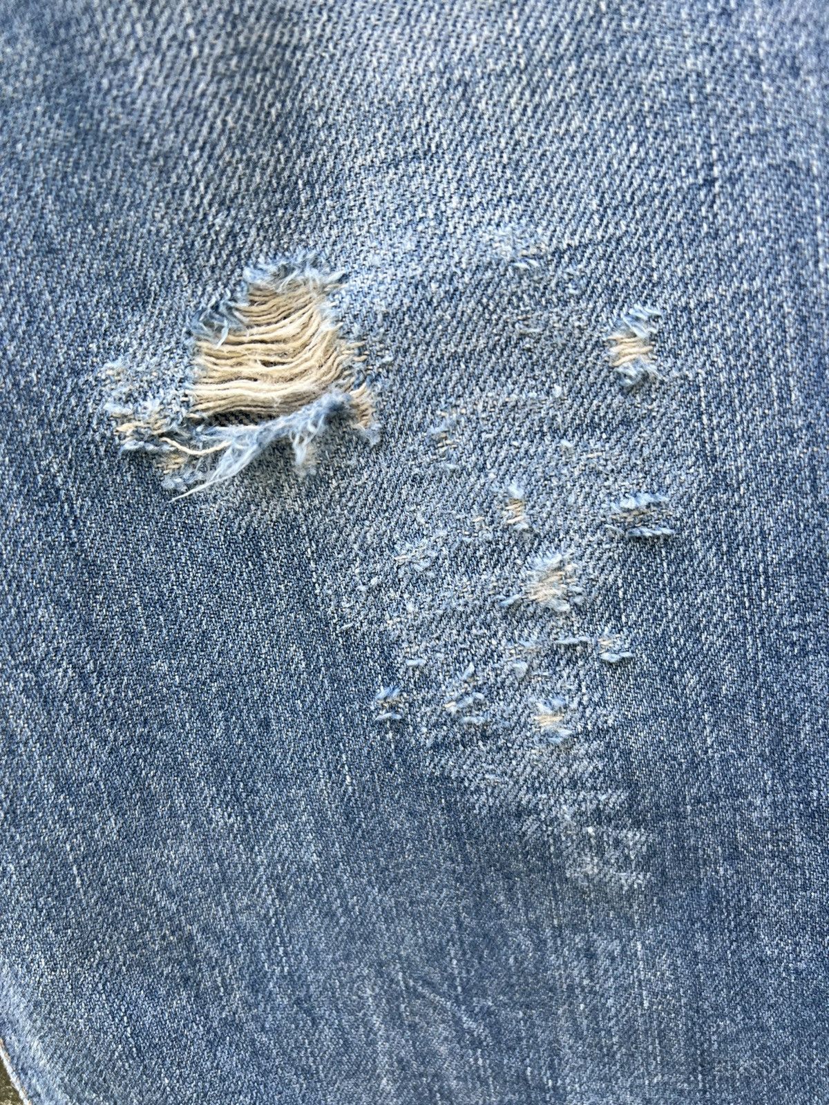 Marithe + Francois Girbaud Vintage Marithe Francois Girbaud Rips Distressed Denim Jeans Size US 29 - 13 Thumbnail