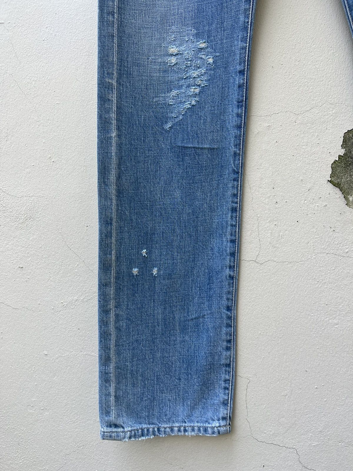 Marithe + Francois Girbaud Vintage Marithe Francois Girbaud Rips Distressed Denim Jeans Size US 29 - 9 Thumbnail