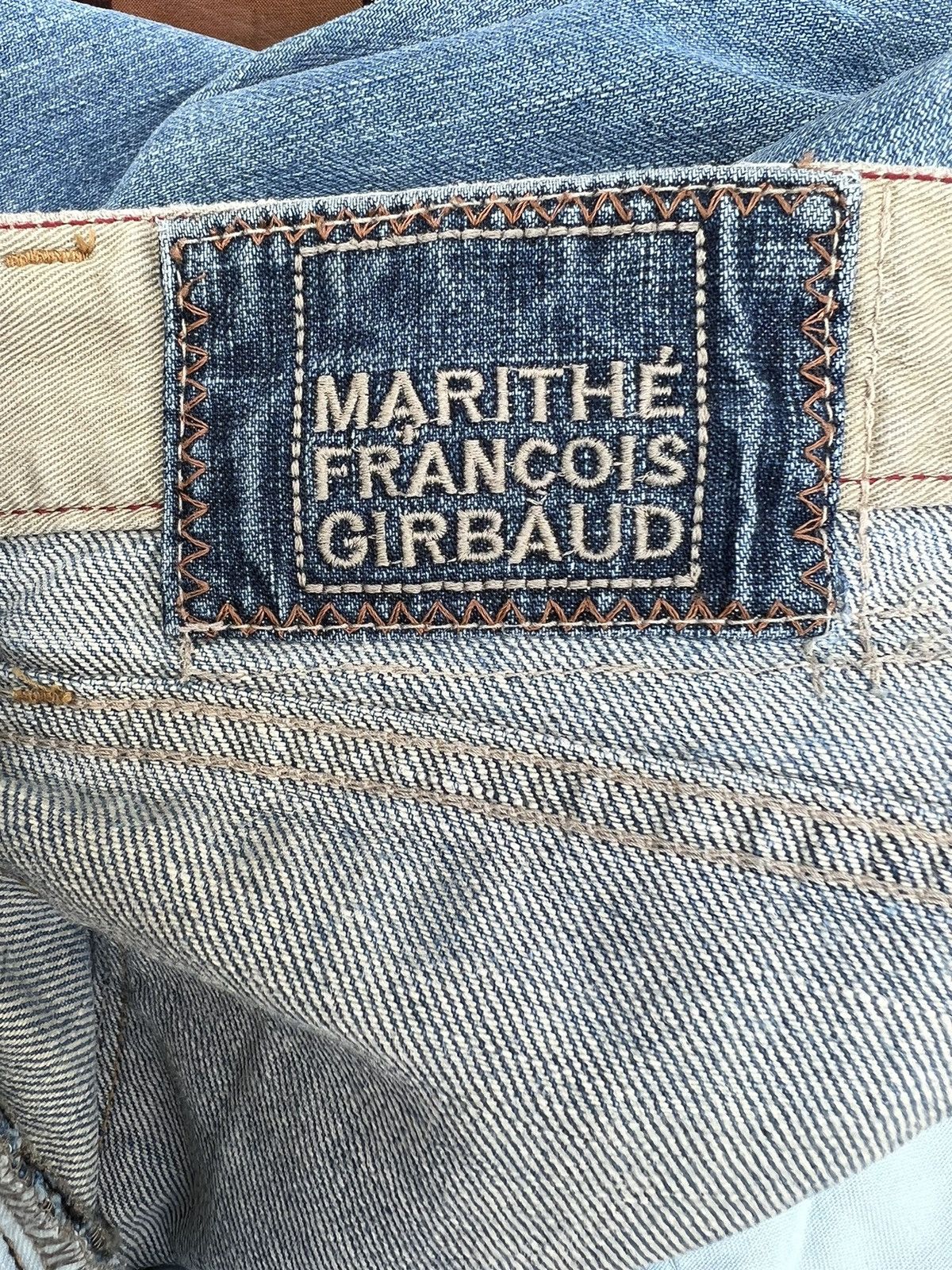 Marithe + Francois Girbaud Vintage Marithe Francois Girbaud Rips Distressed Denim Jeans Size US 29 - 21 Thumbnail