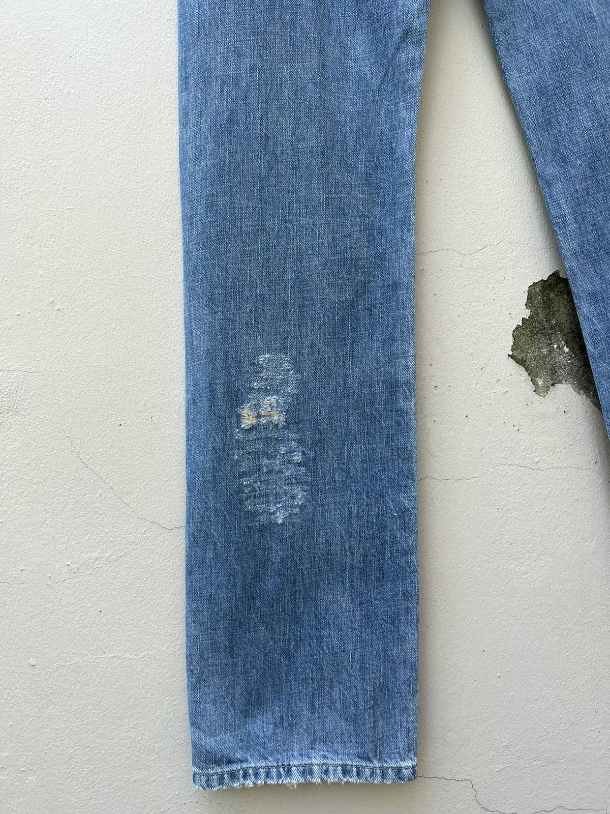 Marithe + Francois Girbaud Vintage Marithe Francois Girbaud Rips Distressed Denim Jeans Size US 29 - 17 Thumbnail