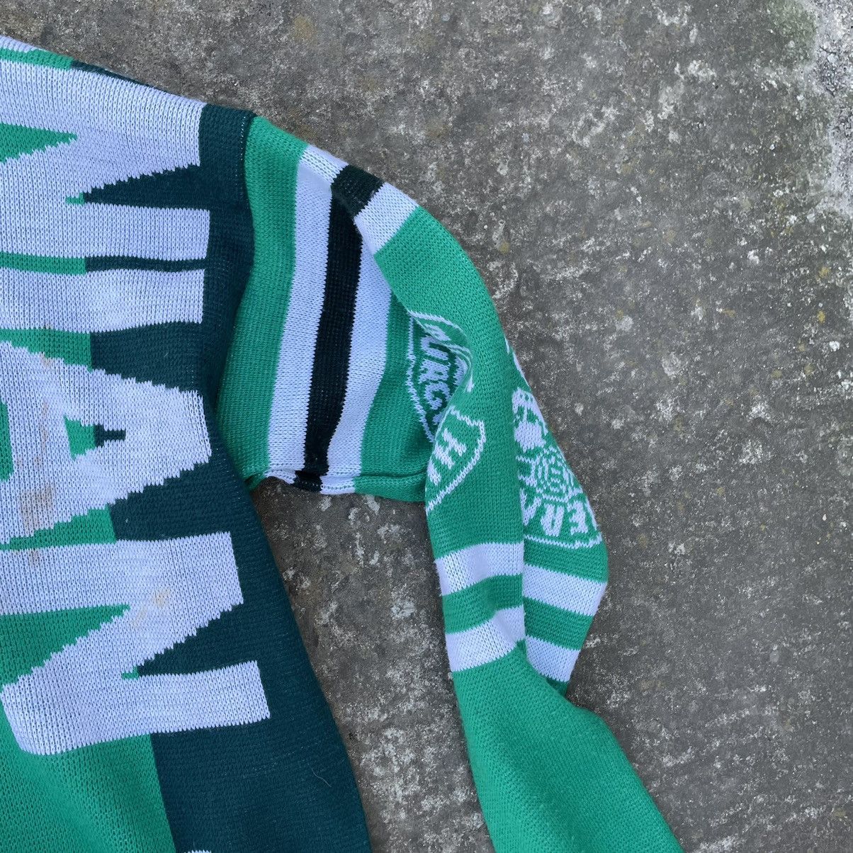 Vintage Vintage Knit Sweater Custom Football Scarf Hand Made Y2K Size US M / EU 48-50 / 2 - 9 Thumbnail