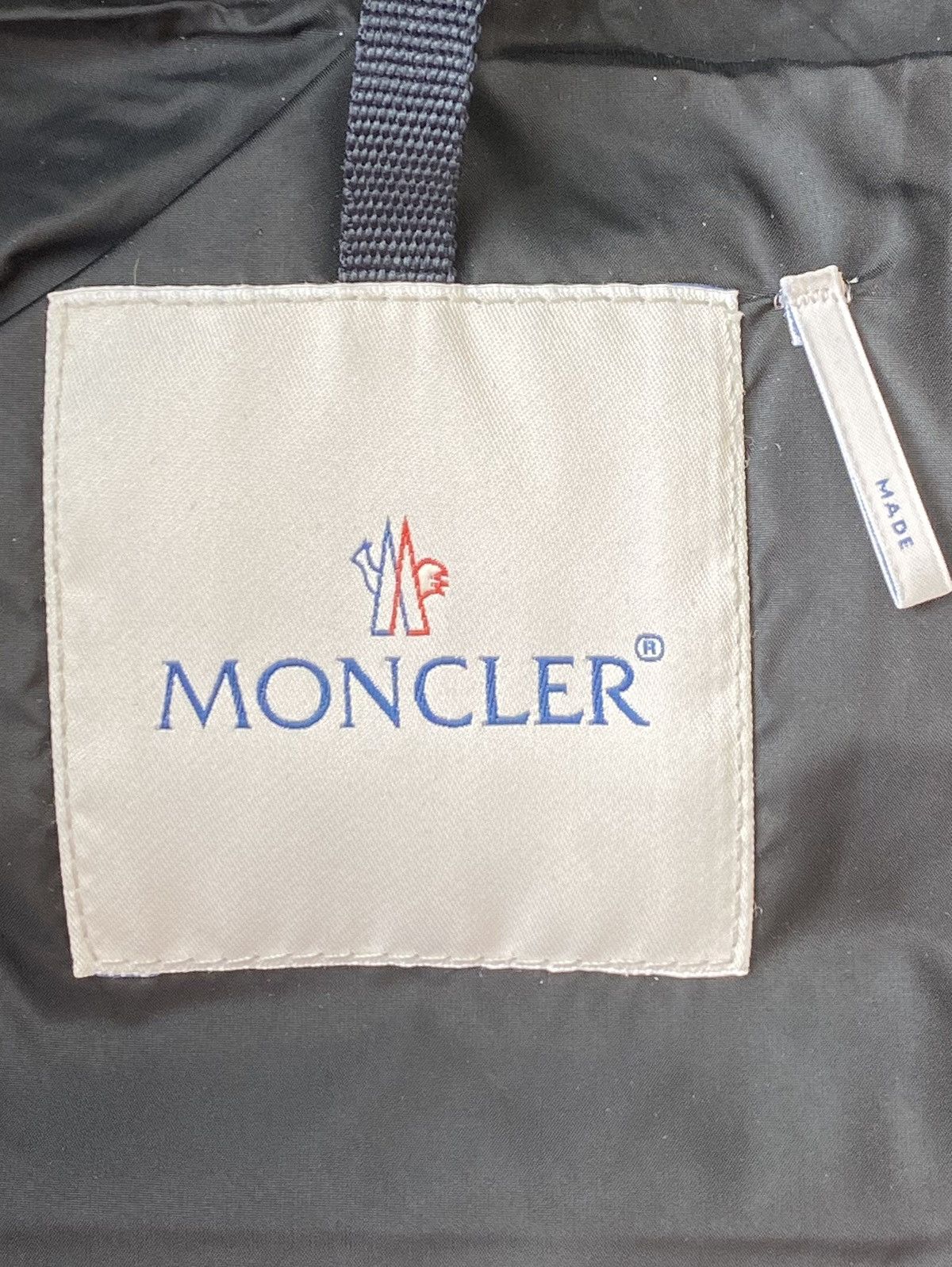 Moncler Moncler Tonal Wool & Nylon Quilted Down Jacket Size US L / EU 52-54 / 3 - 14 Thumbnail