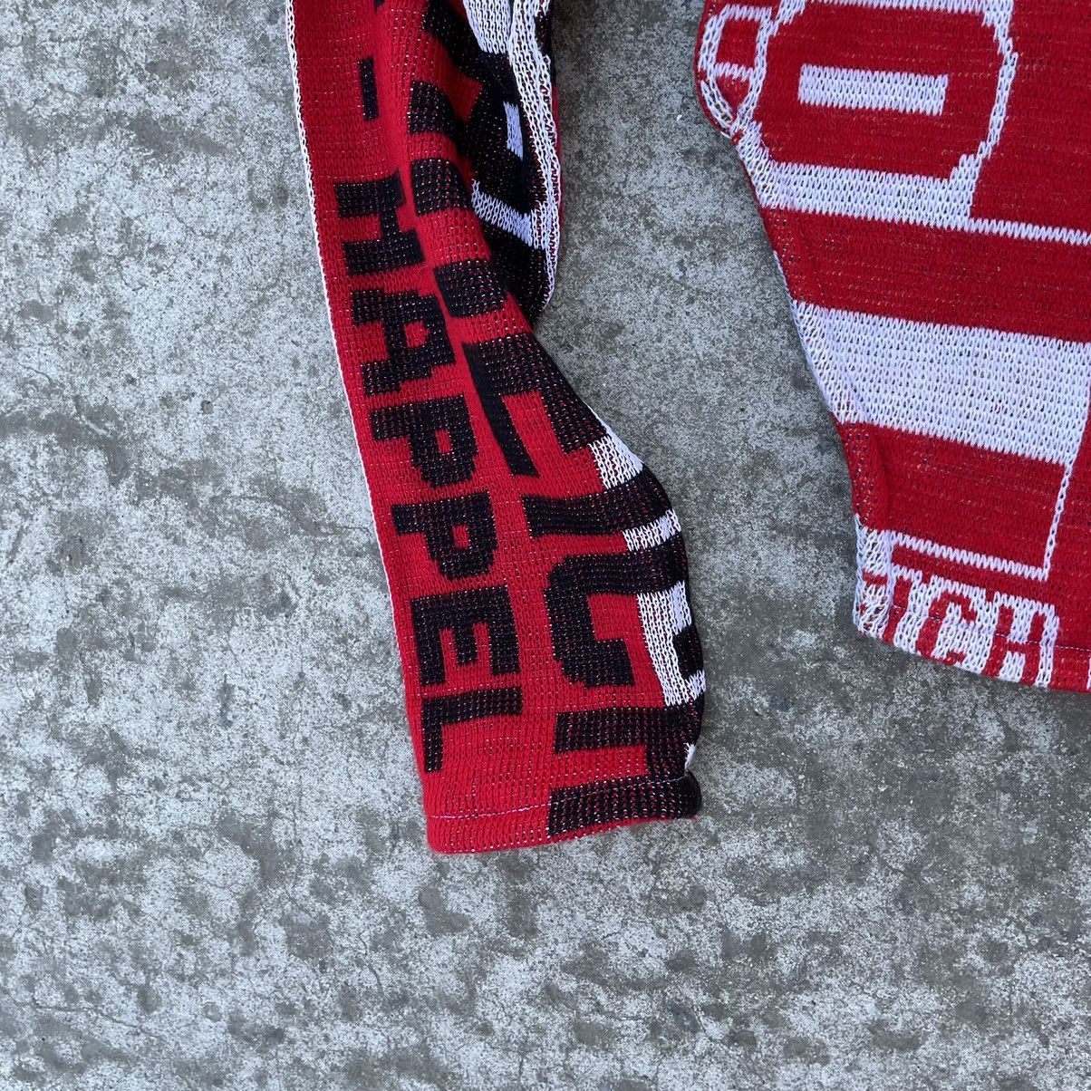 Vintage Vintage Custom Knit Sweater Rework Upcycling Football Scarf Size M / US 6-8 / IT 42-44 - 12 Thumbnail