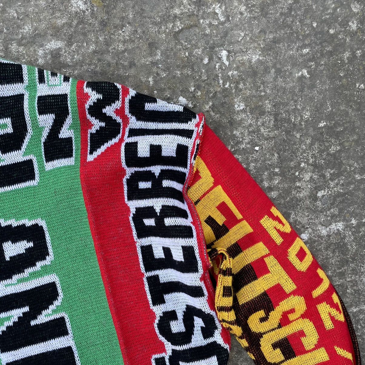 Vintage Vintage Custom Knit Sweater Rework Upcycling Football Scarf Size M / US 6-8 / IT 42-44 - 10 Thumbnail