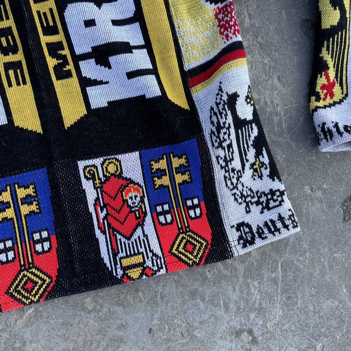 Handmade Expensive Custom Hand Made Sweater Football Scarf Streetwear Size US M / EU 48-50 / 2 - 6 Thumbnail
