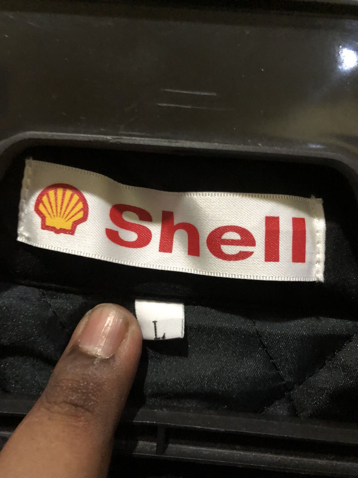 Other SHELL GAS bomber jacket style size L Size US L / EU 52-54 / 3 - 5 Thumbnail