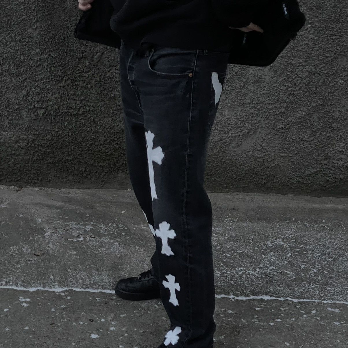 Levi's × Vintage Vintage Levi’s Custom Jeans W38xL30 90s Streetwear Pants Size US 38 / EU 54 - 6 Thumbnail