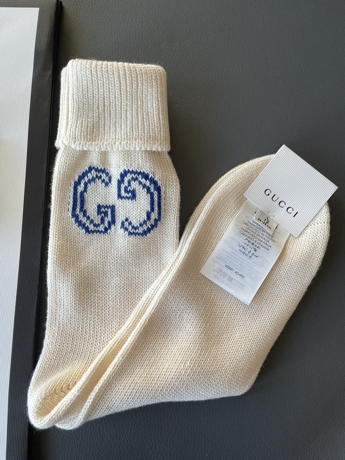 Gucci Iconic Limited Edition Rare Brand New GG Logo Socks Size ONE SIZE - 15 Thumbnail
