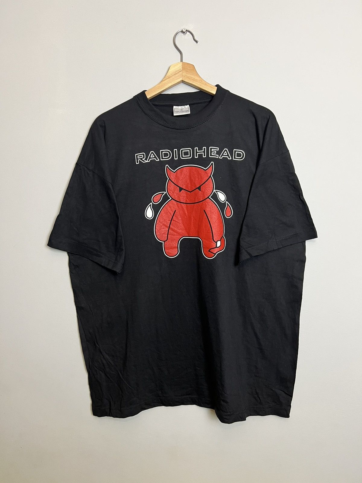 Band Tees Rare Vintage 00s Radiohead Amnesiac Promo Album Tshirt Rock Size US XL / EU 56 / 4 - 1 Thumbnail