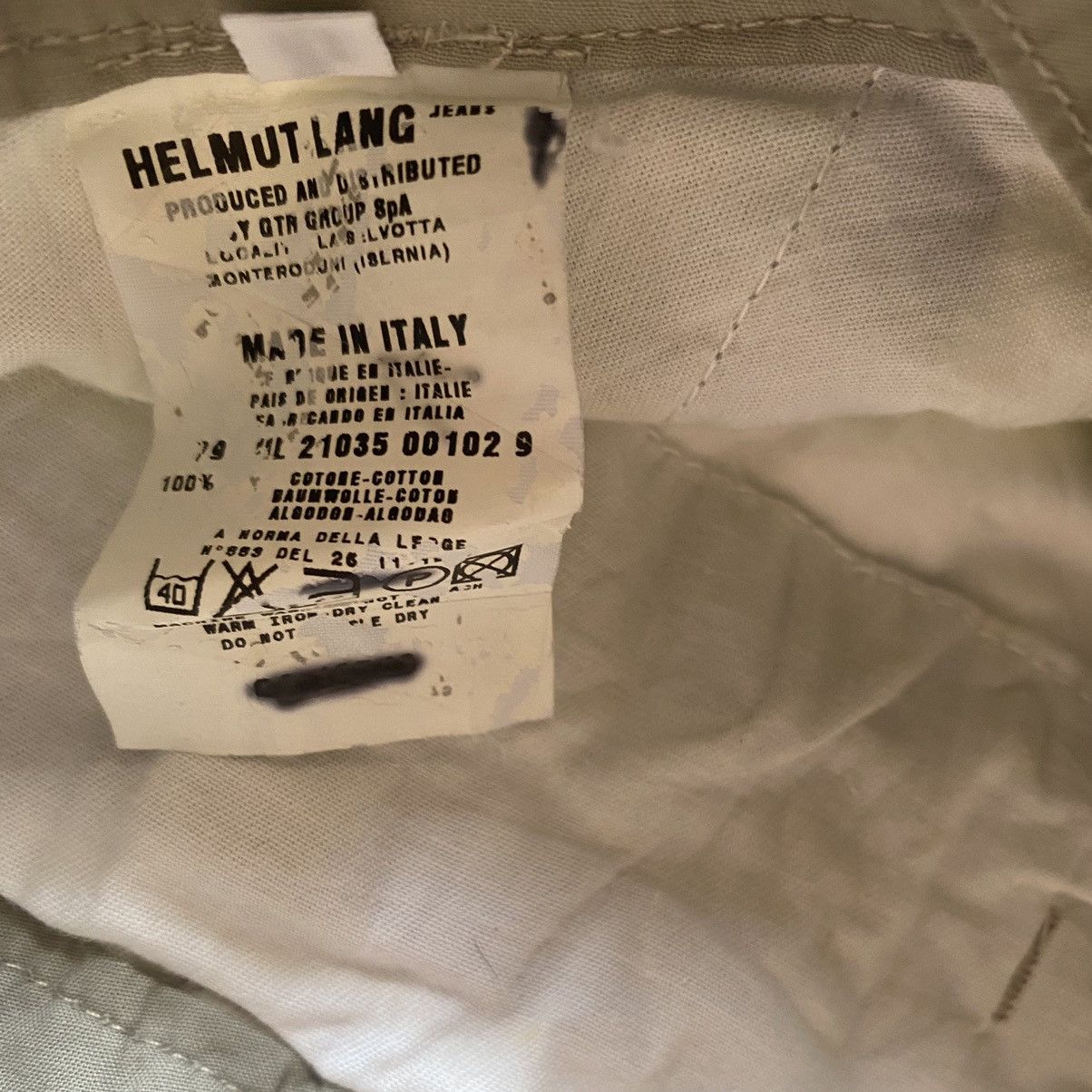 Helmut Lang Helmut Lang Archive 1998 Cargo Pants Size US 30 / EU 46 - 6 Thumbnail
