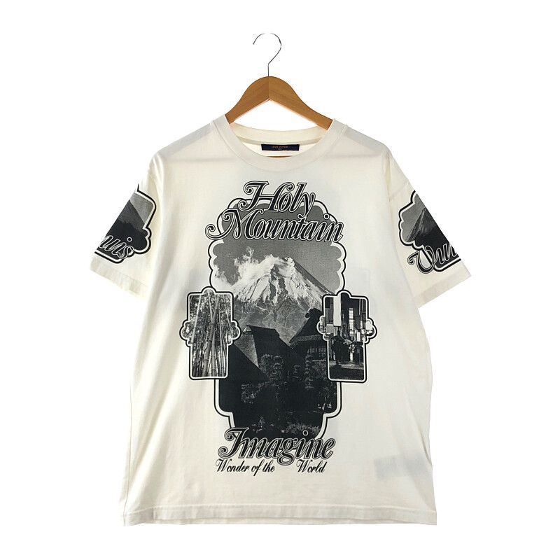 image of Louis Vuitton Holy Mountain Tee By Virgil Abloh in White, Men's (Size Large)