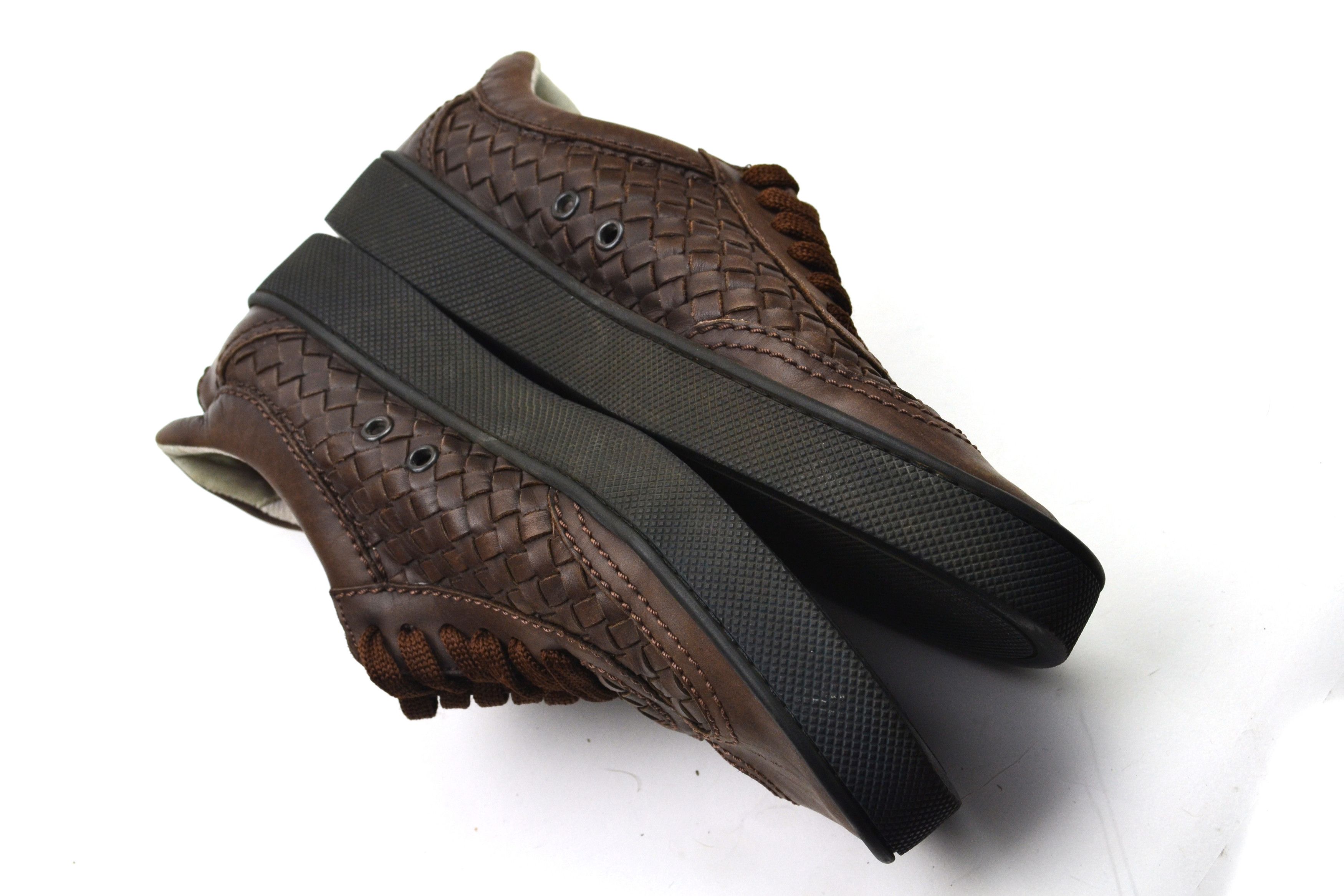 Bottega Veneta Bottega Veneta Sneakers Brown Shoes Black Lace Up Size US 7 / EU 40 - 4 Thumbnail